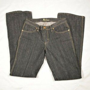 Women's GUESS BY MARCIANO Dark Wash Denim Flare Stretch Jeans Sz 29